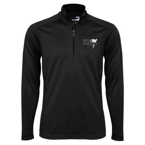 Syntrel Black Interlock 1/4 Zip-NAES Bay4 Energy
