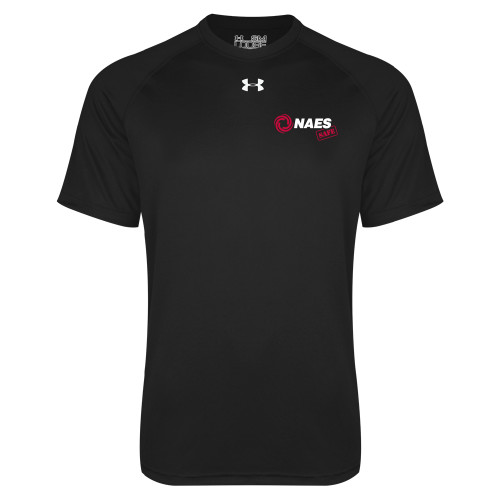 Under Armour Black Tech Tee-NAES Safe