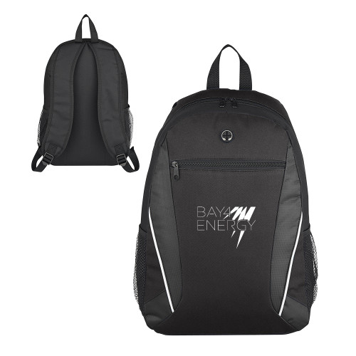 Homerun Black Computer Backpack-NAES Bay4 Energy