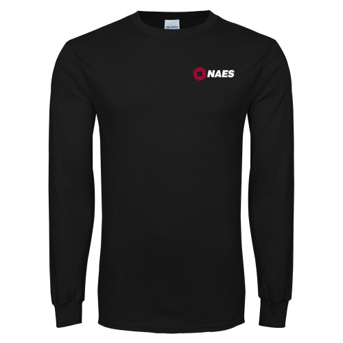 Black Long Sleeve T Shirt-NAES