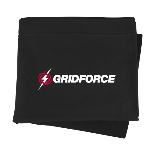 Black Sweatshirt Blanket-Gridforce