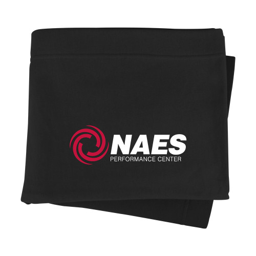 Black Sweatshirt Blanket-NAES Performance Center