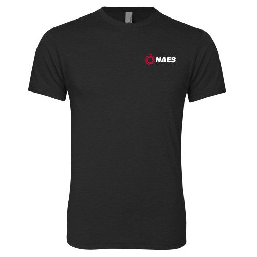 Next Level Black Triblend Tee-NAES