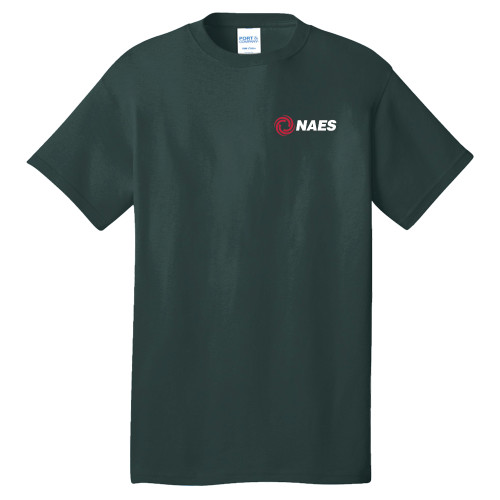 Extended Dark Green T Shirt-NAES - PLUS