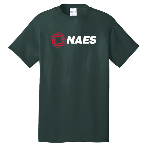 Extended Dark Green T Shirt-NAES - PLUS