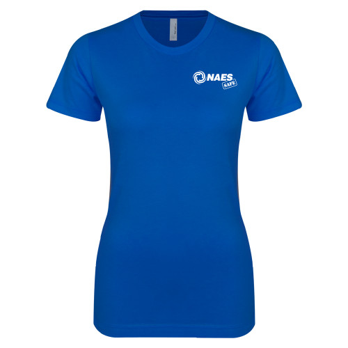 Next Level Womens Royal Boyfriend Tee-NAES Safe