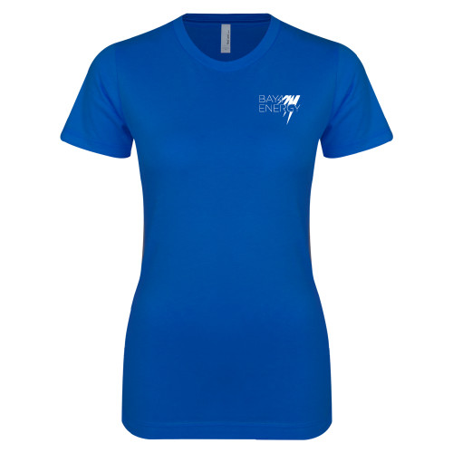 Next Level Womens Royal Boyfriend Tee-NAES Bay4 Energy