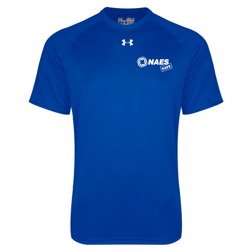 Under Armour Royal Tech Tee-NAES Safe