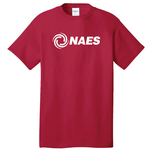 Extended Red T Shirt-NAES - PLUS
