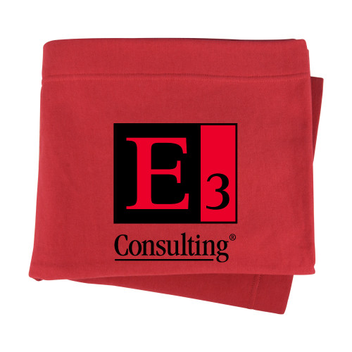Red Sweatshirt Blanket-E3 Consulting