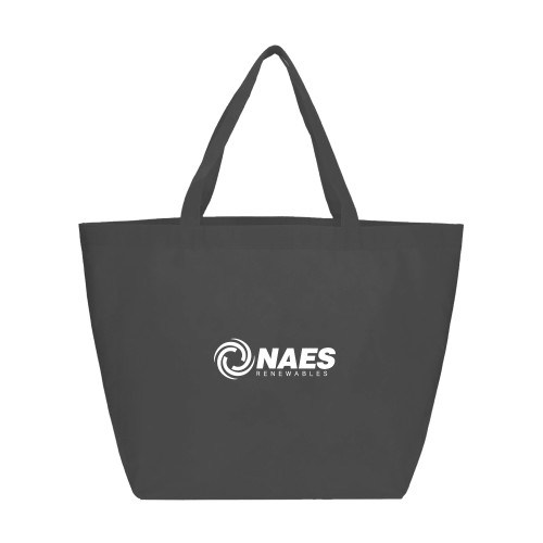 Yaya Non Woven Grey Shopper Tote-NAES Renewables