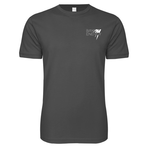 Next Level Charcoal SoftStyle T Shirt-NAES Bay4 Energy