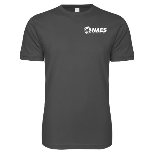Next Level Charcoal SoftStyle T Shirt-NAES Renewables