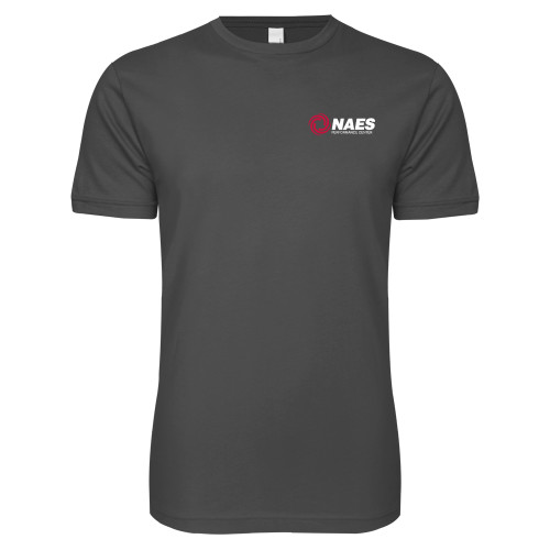 Next Level Charcoal SoftStyle T Shirt-NAES Performance Center