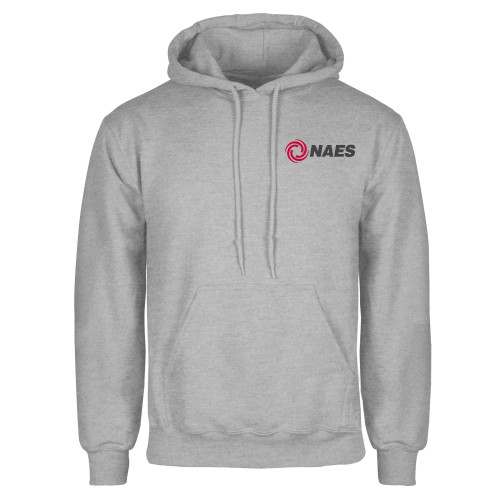 Grey Fleece Hoodie-NAES