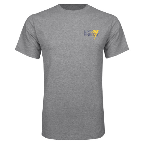 Grey T Shirt-NAES Bay4 Energy