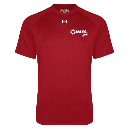 Under Armour Cardinal Tech Tee-NAES Safe