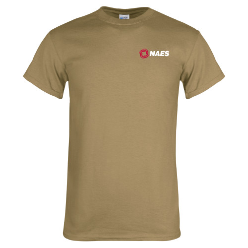Khaki Gold T Shirt-NAES