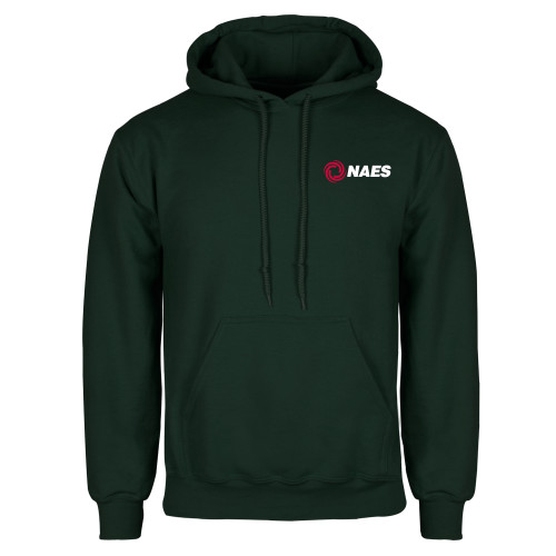 Dark Green Fleece Hood-NAES