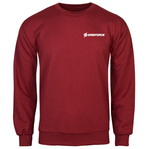Cardinal Fleece Crew-Gridforce