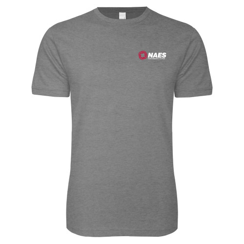 Next Level Heather Grey SoftStyle T Shirt-NAES Performance Center