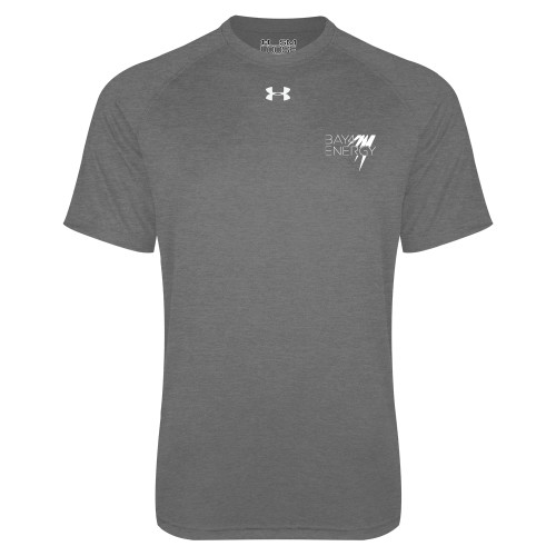 Under Armour Carbon Heather Tech Tee-NAES Bay4 Energy
