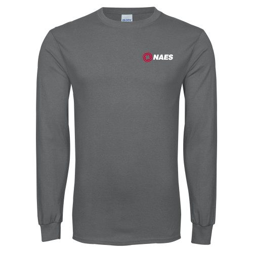 Charcoal Long Sleeve T Shirt-NAES