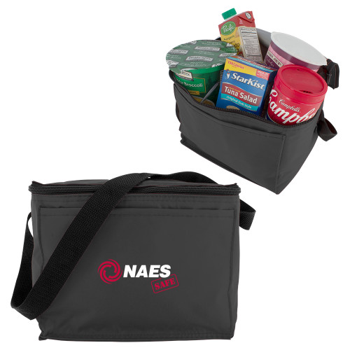 Six Pack Grey Cooler-NAES Safe