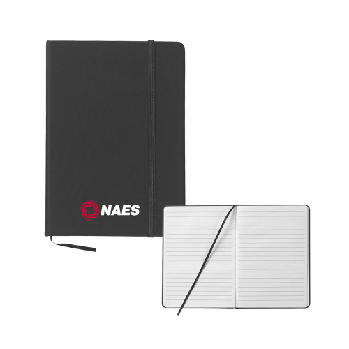 5x7 Black Hard Cover Journal-NAES