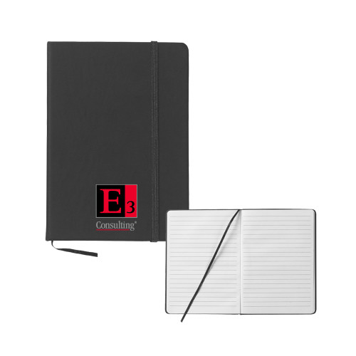 5x7 Black Hard Cover Journal-E3 Consulting