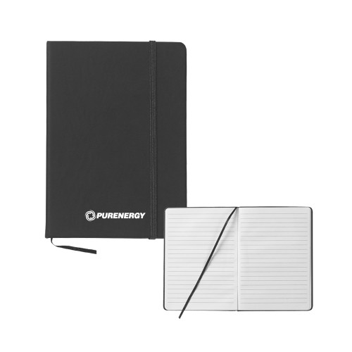 5x7 Black Hard Cover Journal-PurEnergy