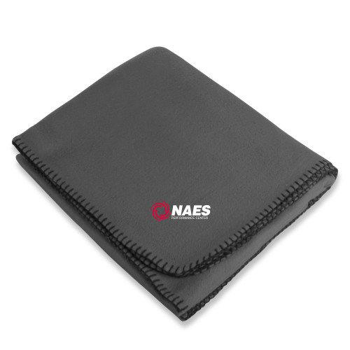 Grey Arctic Fleece Blanket-NAES Performance Center