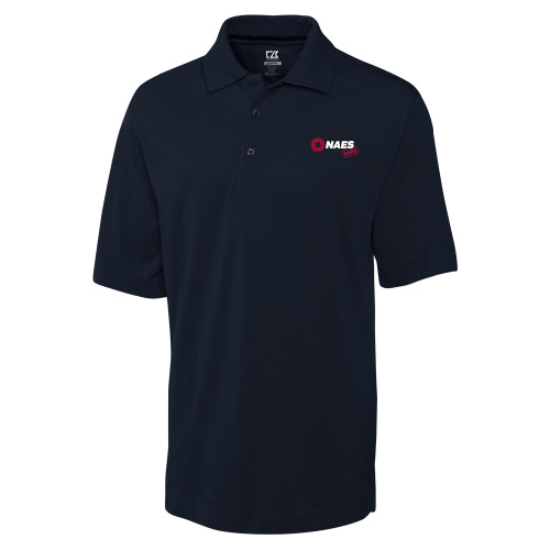 C&B Navy Advantage TriBlend Pique Polo-NAES Safe
