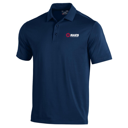 Under Armour Navy Performance Polo-NAES Performance Center