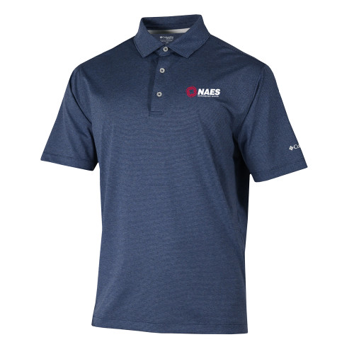Columbia Navy Sand Tee Polo-NAES Performance Center