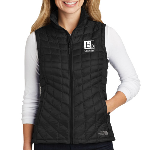 The North Face Womens Thermoball Black Trekker Vest-E3 Consulting