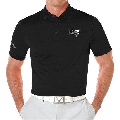 Callaway Black Opti Vent Polo-NAES Bay4 Energy