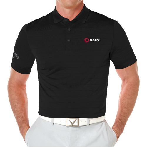 Callaway Black Opti Vent Polo-NAES Performance Center
