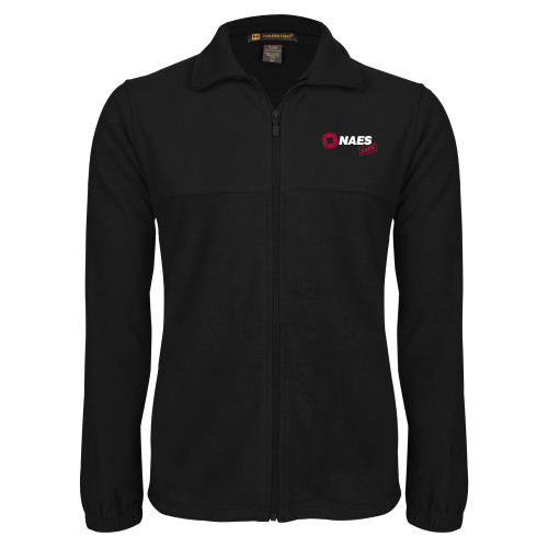 Black Fleece Full Zip Jacket-NAES Safe