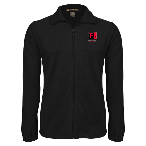 Black Fleece Full Zip Jacket-E3 Consulting