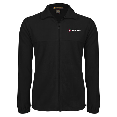Black Fleece Full Zip Jacket-Gridforce