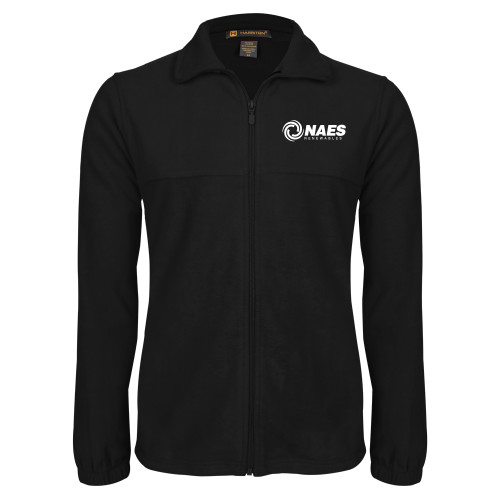 Black Fleece Full Zip Jacket-NAES Renewables