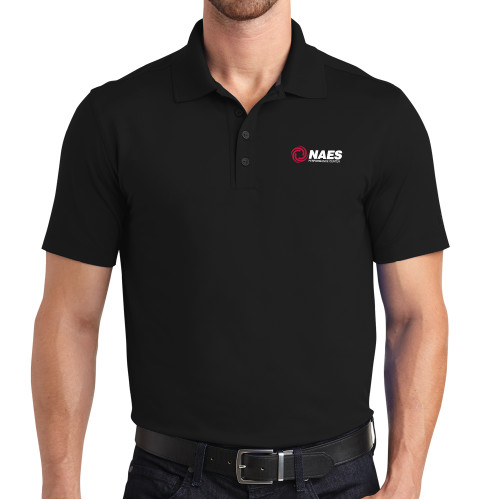 OGIO Black Metro Polo-NAES Performance Center