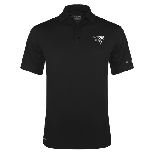 Columbia Black Omni Wick Drive Polo-NAES Bay4 Energy