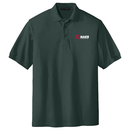 Extended Dark Green Silk Touch Polo-NAES Performance Center