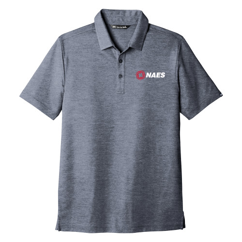 TravisMathew Navy Oceanside Heather Polo-NAES