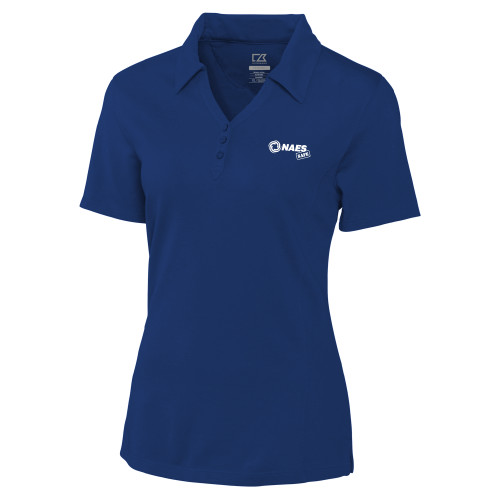 C&B Womens Royal Advantage Polo-NAES Safe