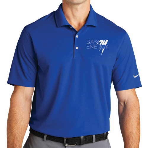 Nike Royal Dri Fit Micro Pique 2.0 Polo-NAES Bay4 Energy