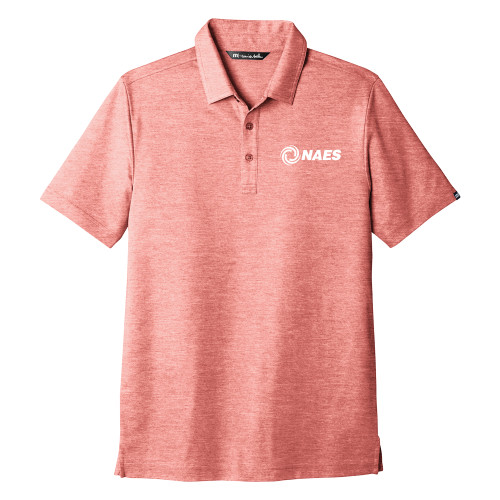 TravisMathew Red Oceanside Heather Polo-NAES