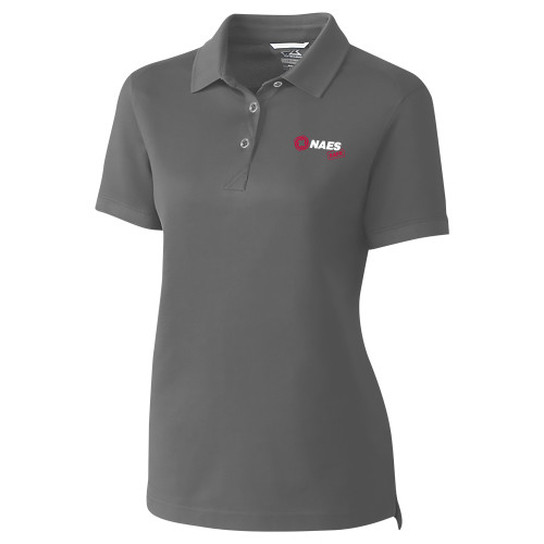 C&B Womens Charcoal Championship Polo-NAES Safe